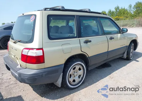 2001 Subaru Forester L from USA, damaged, VIN JF1SF63511H766460